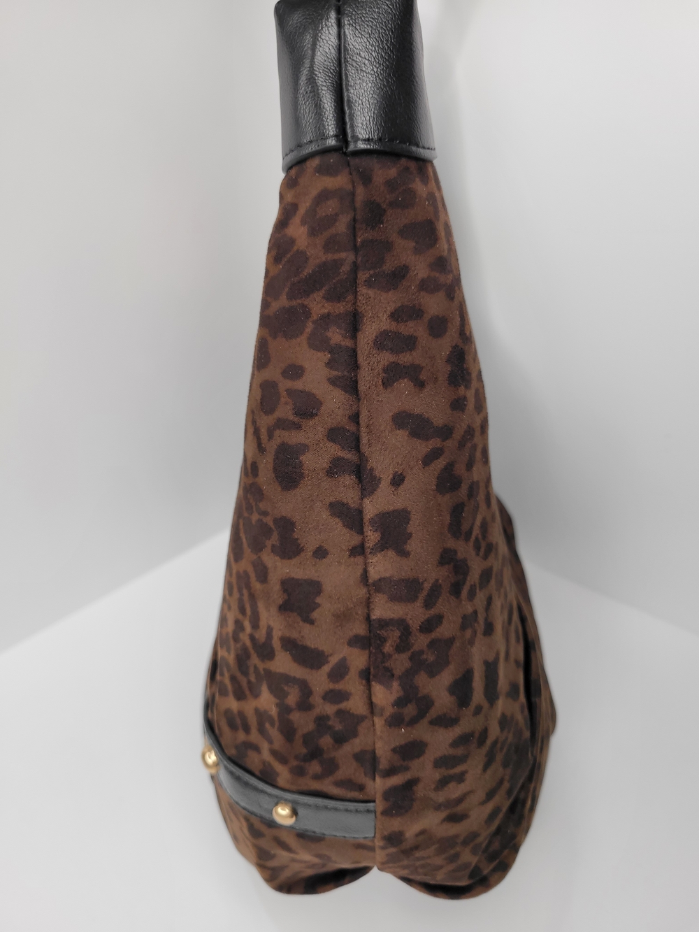 👉✨️ Juicy Couture Brown Leopard Retro Glam Chocolate Hobo Shoulder Bag - Picture 6 of 9